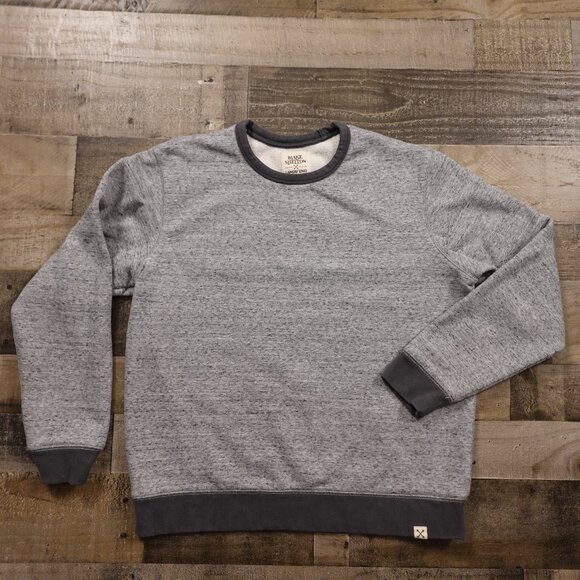 Blake Shelton x Lands’ End Crewneck Sweatshirt Men’s Large Gray - Picture 1 of 9